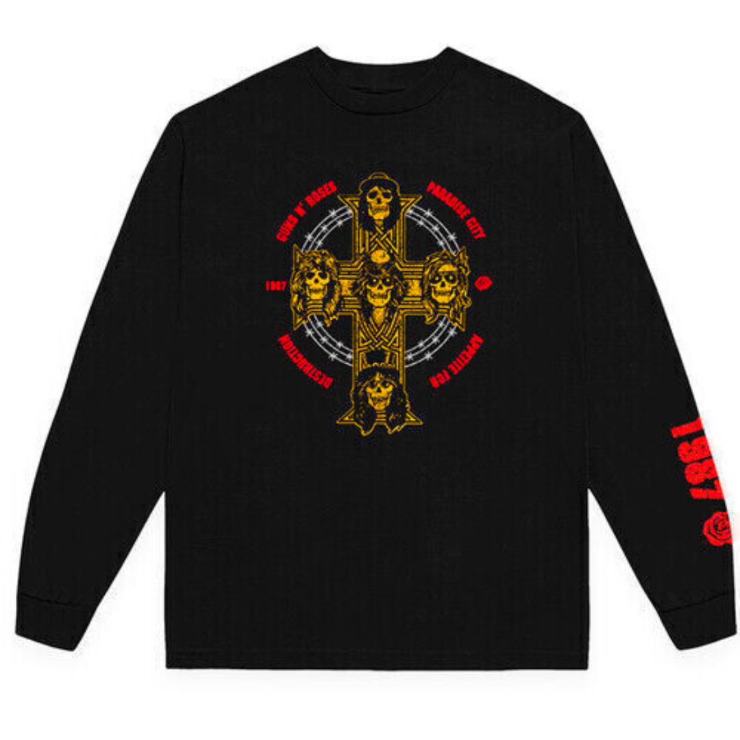 GUNS N' ROSES 'APPETITE FOR DESTRUCTION' LONG SLEEVE