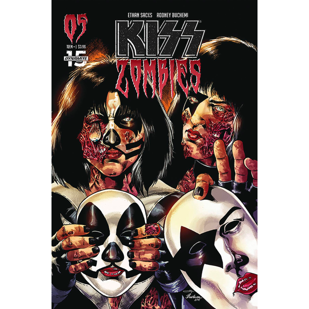 KISS ZOMBIES #5 (COVER C BUCHEMI) COMIC BOOK COVER