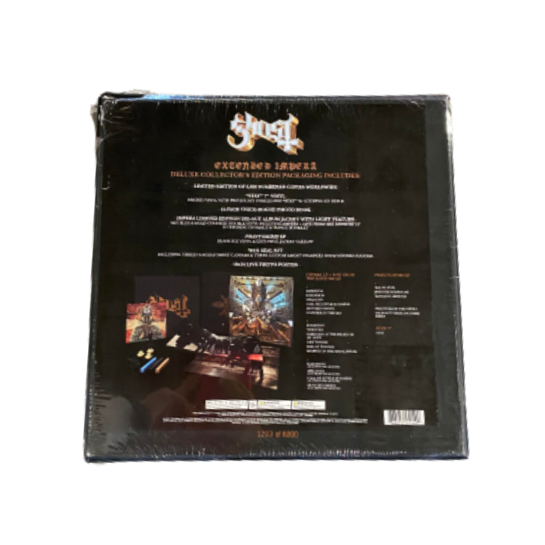 GHOST 'EXTENDED IMPERA' BOX SET (Collectors Edition, Sky Blue & Gold Vinyl) *BLEMISHED BOX*