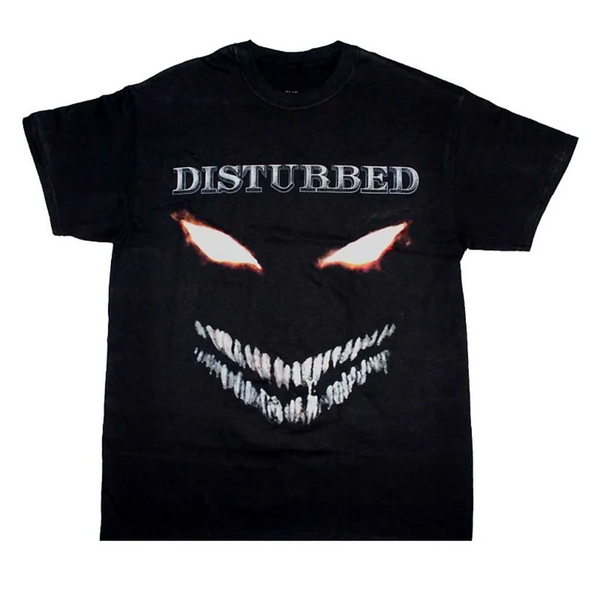DISTURBED SCARY FACE T-SHIRT