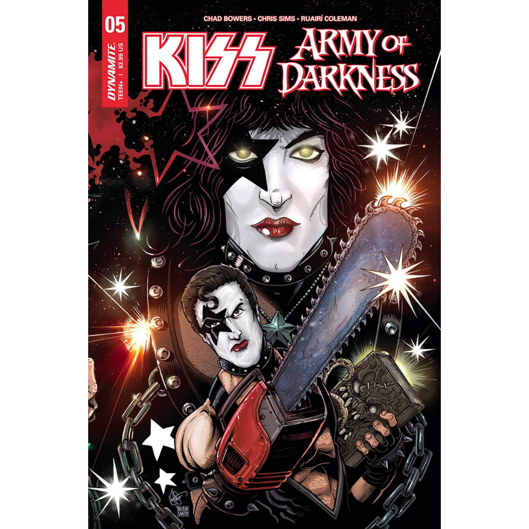 KISS ARMY OF DARKNESS #5 (COVER C HAESER) STARCHILD COMIC BOOK COVER