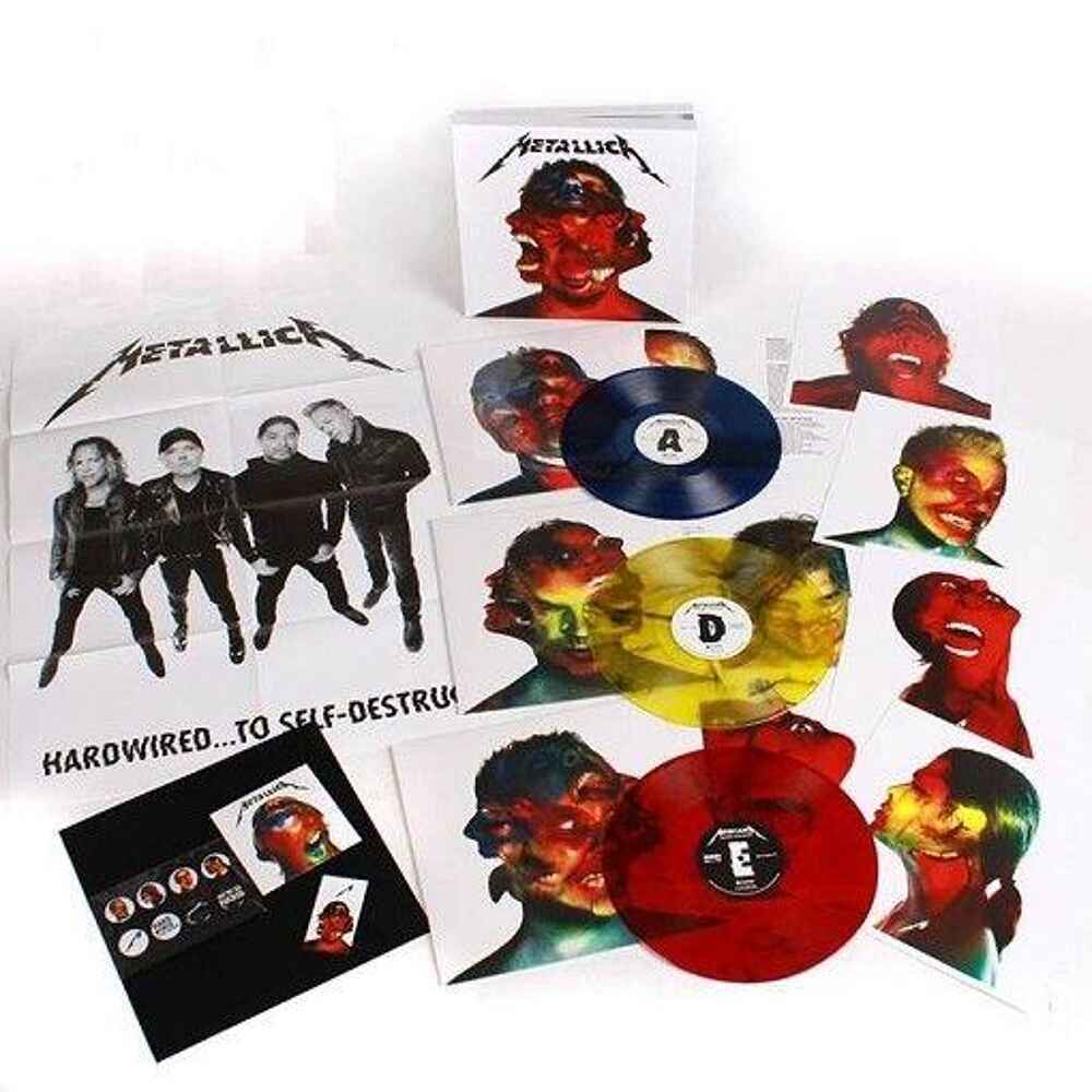 METALLICA 'HARDWIRED...TO SELF DESTRUCT' 3LP (Deluxe Box Set)