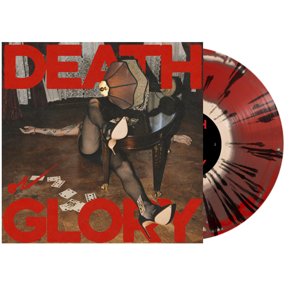 PALAYE ROYALE ‘DEATH OR GLORY’ LP (Limited Edition – Only 250 Made, Bone / Red / Brown w/ Black Splatter Vinyl)