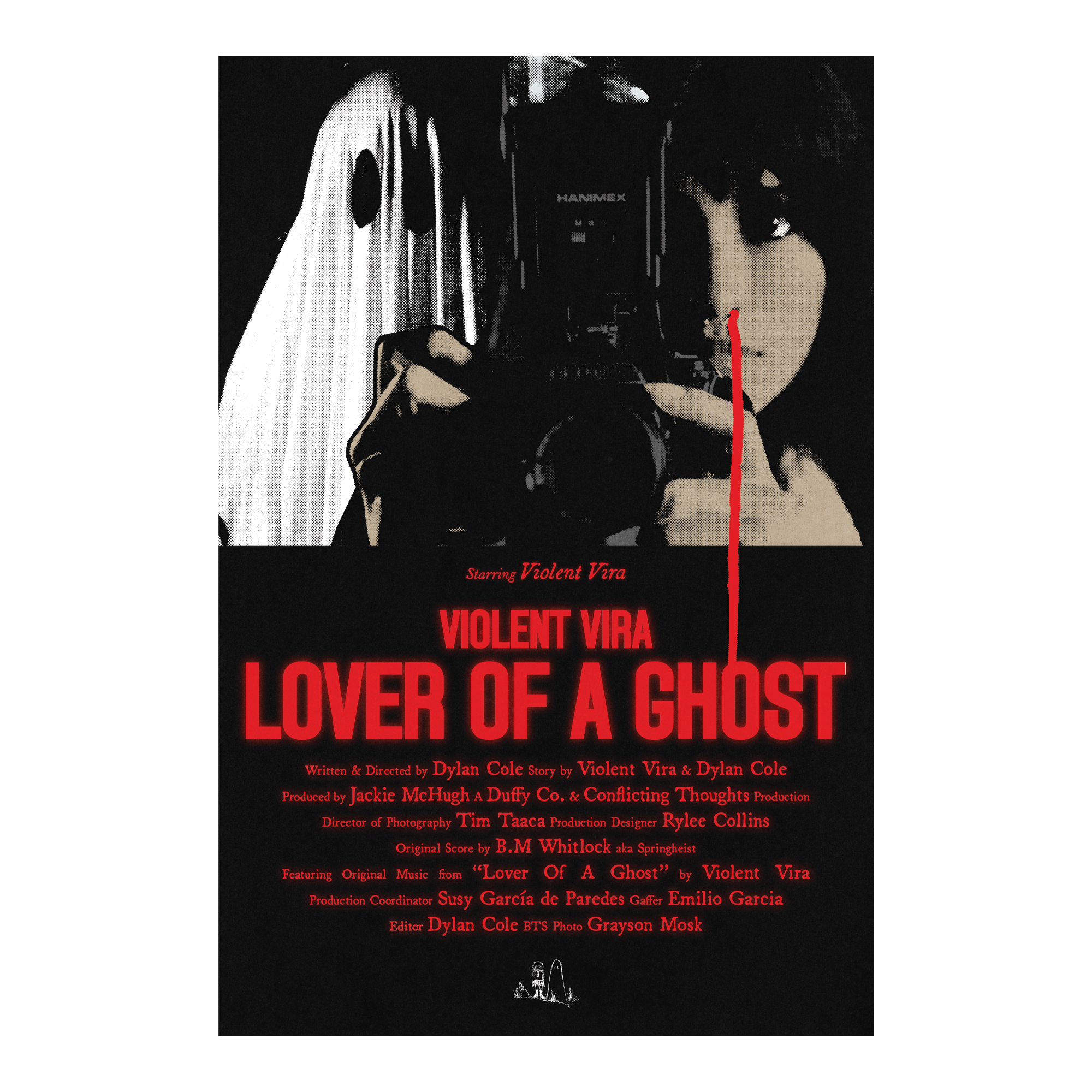 VIOLENT VIRA 'LOVER OF A GHOST' 24x36 POSTER
