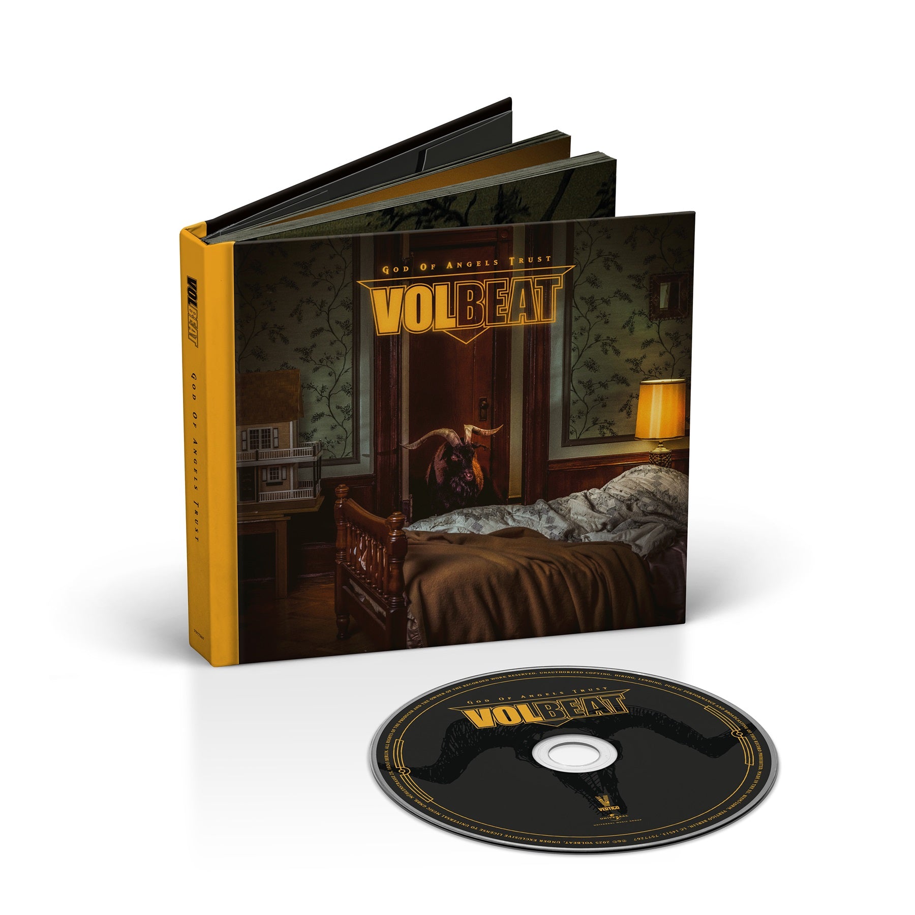 VOLBEAT ‘GOD OF ANGELS TRUST’ CD (Deluxe Edition)