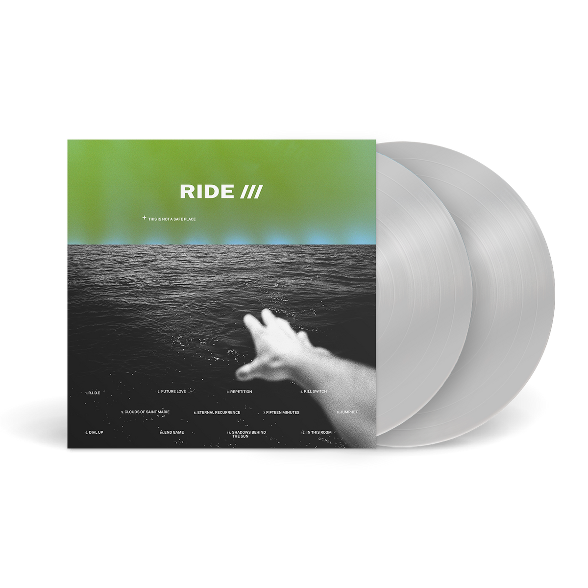 RIDE 'THIS IS NOT A SAFE PLACE' 2LP (Silver Vinyl)