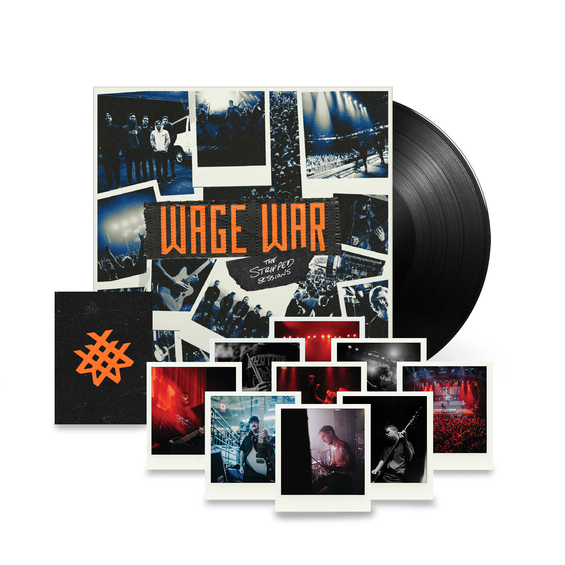 WAGE WAR 'THE STRIPPED SESSIONS' LP (Black Vinyl)
