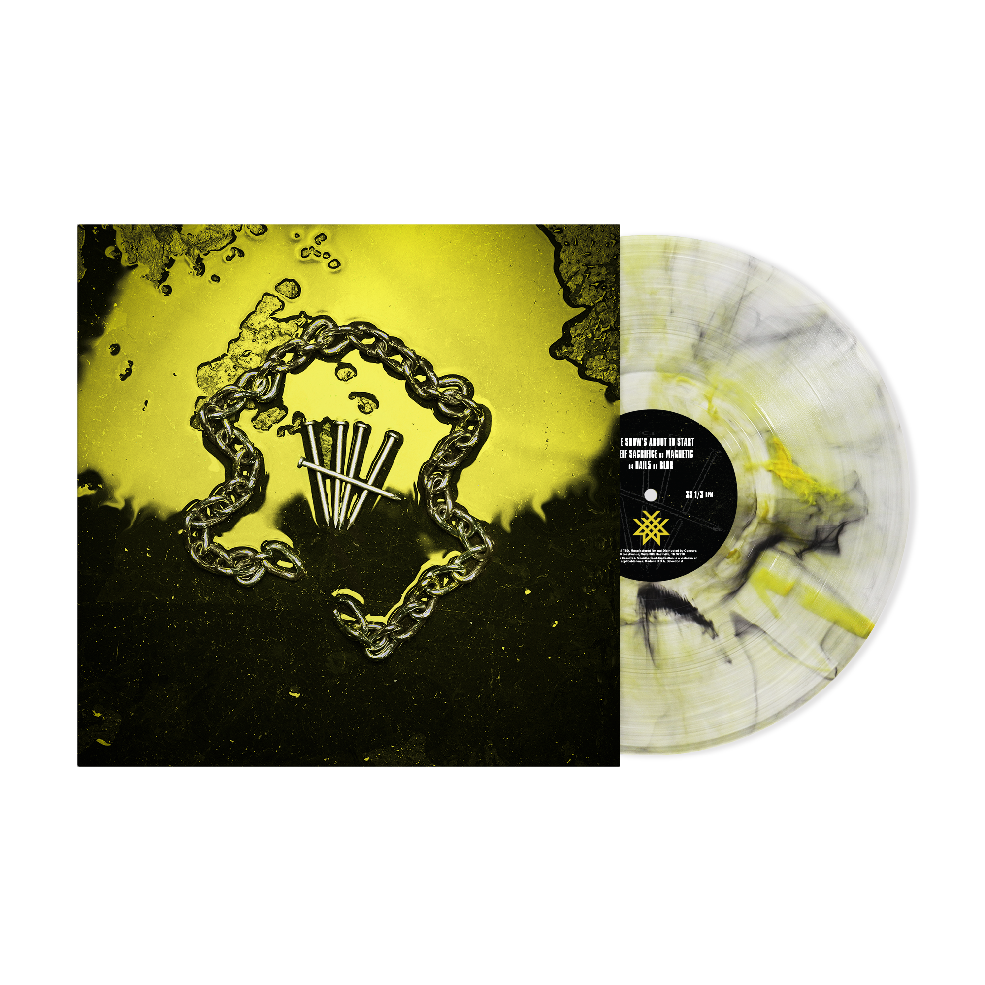 WAGE WAR 'STIGMA' LP (Lemon Pepper Vinyl)