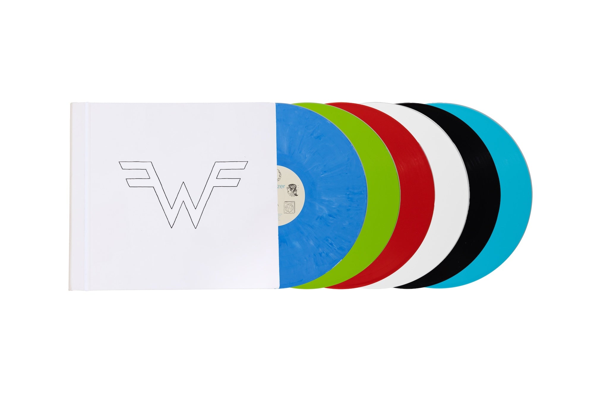 weezer カラーレコード WEEZER 'COLORING BOOK SET' 6LP BOX SET (Color Vinyl)