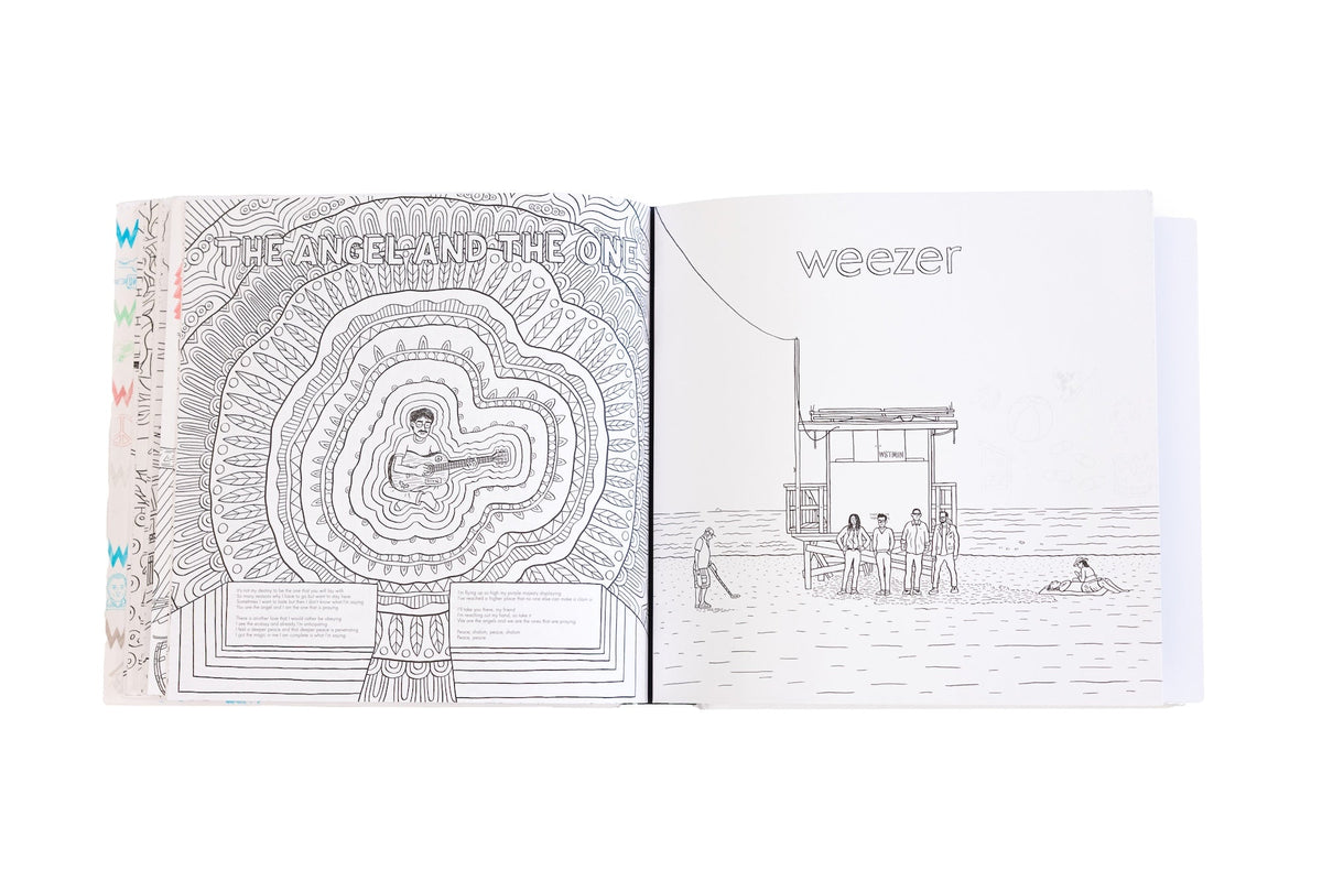 WEEZER 'COLORING BOOK SET' 6LP BOX SET (Color Vinyl)