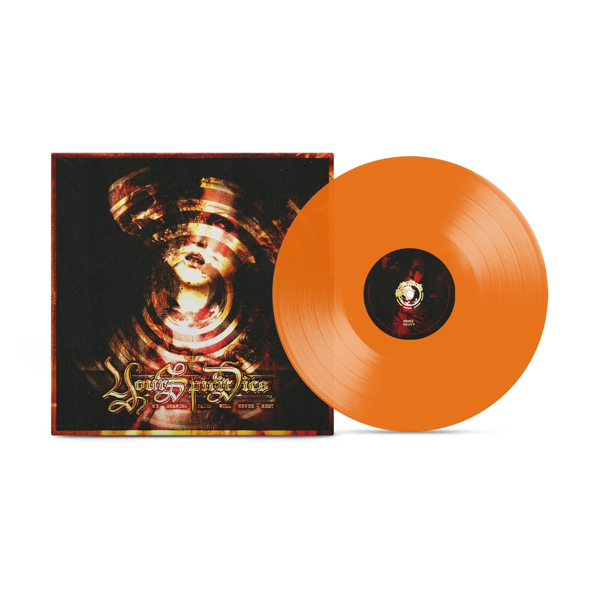 YOUR SPIRIT DIES 'MY GNAWING PAINS WILL NEVER REST' LP (Translucent Or