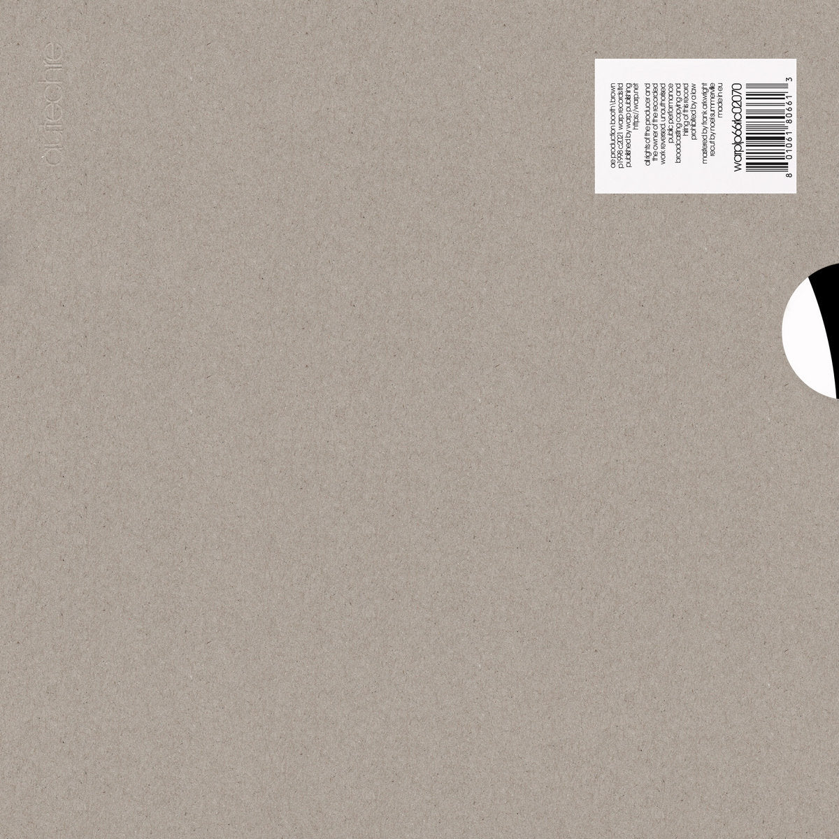 AUTECHRE 'LP5' 2LP