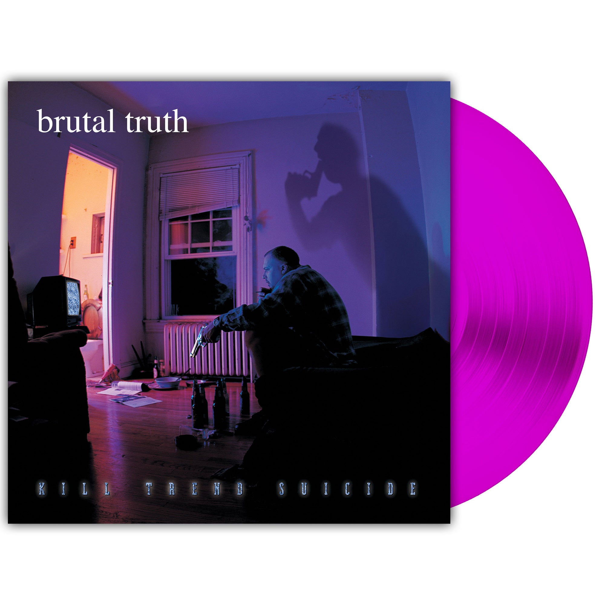 BRUTAL TRUTH 'KILL TREND SUICIDE' LP (2026 Reissue, Neon Violet Vinyl)