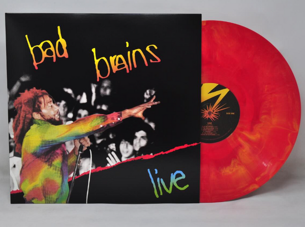 新品未開封 Bad Brains レコード LP バッド・ブレインズ vinyl BAD BRAINS 'LIVE' LP (Solar Flare Vinyl)