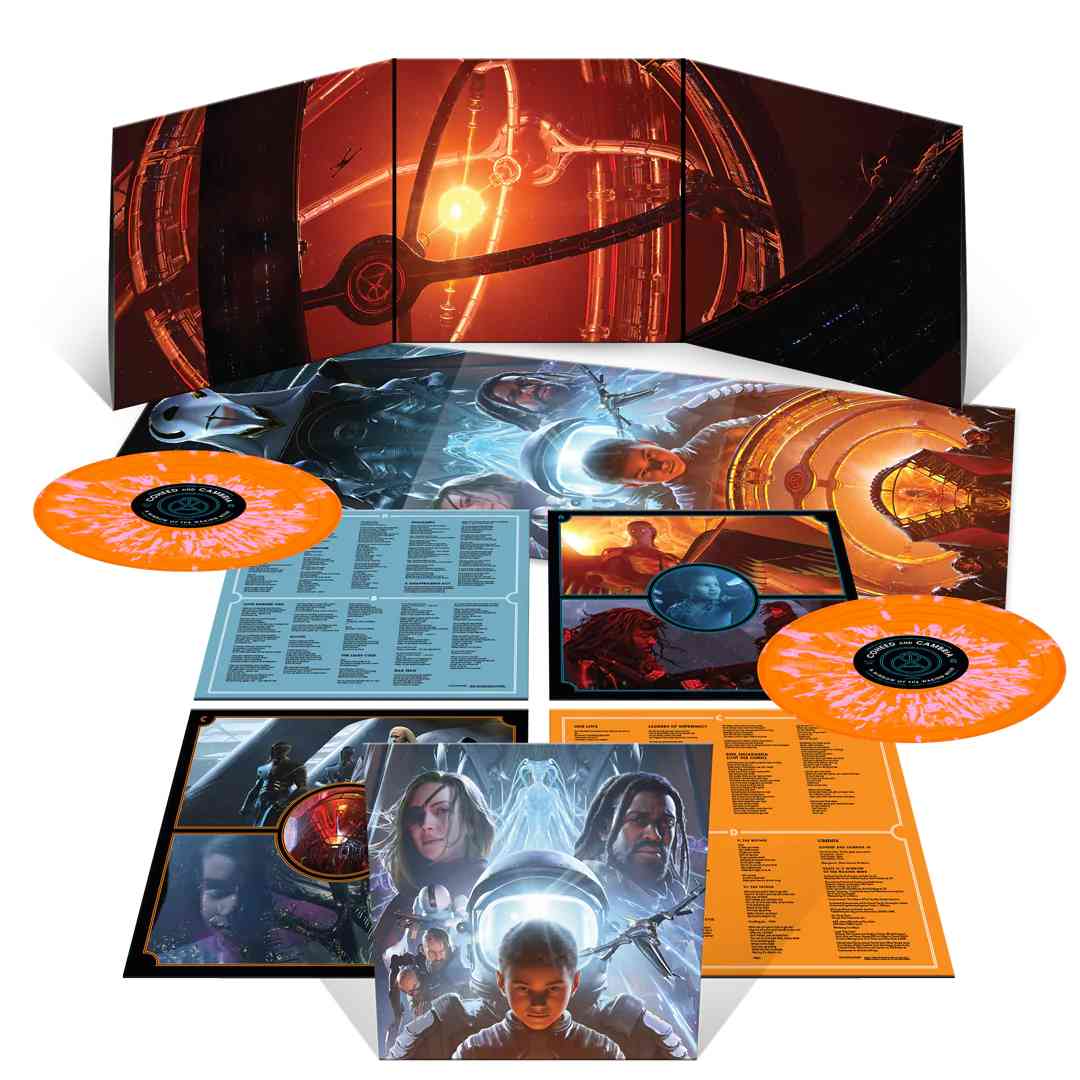 COHEED AND CAMBRIA 'VAXIS II: A WINDOW OF THE WAKING MIND' LIMITED EDITION ORANGE WITH PINK SWIRL 2LP – ONLY 1000 MADE