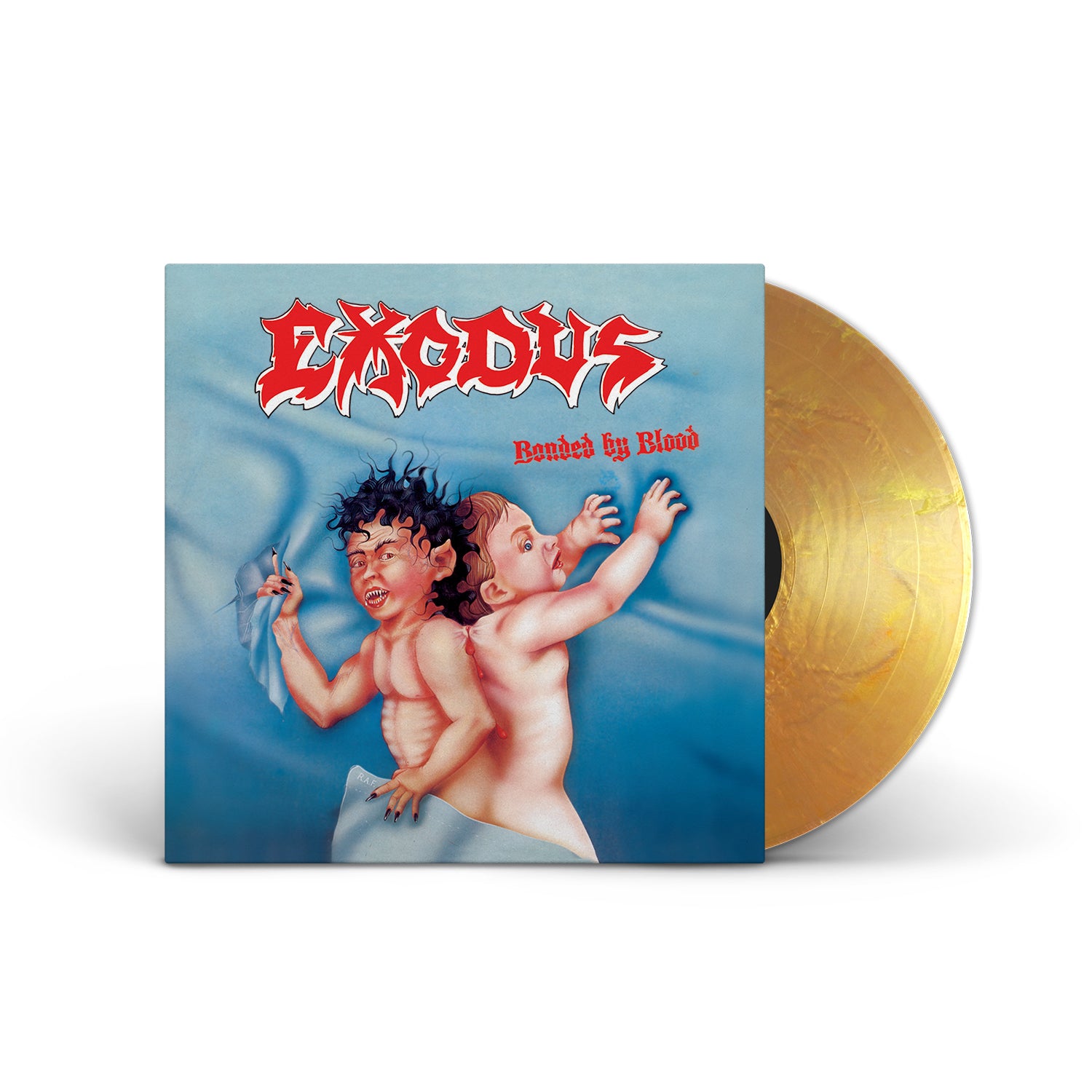 EXODUS ‘BONDED BY BLOOD’ 40TH ANNIVERSARY EDITION LP (Limited Edition – Only 500 made, Rust Alloy Vinyl)