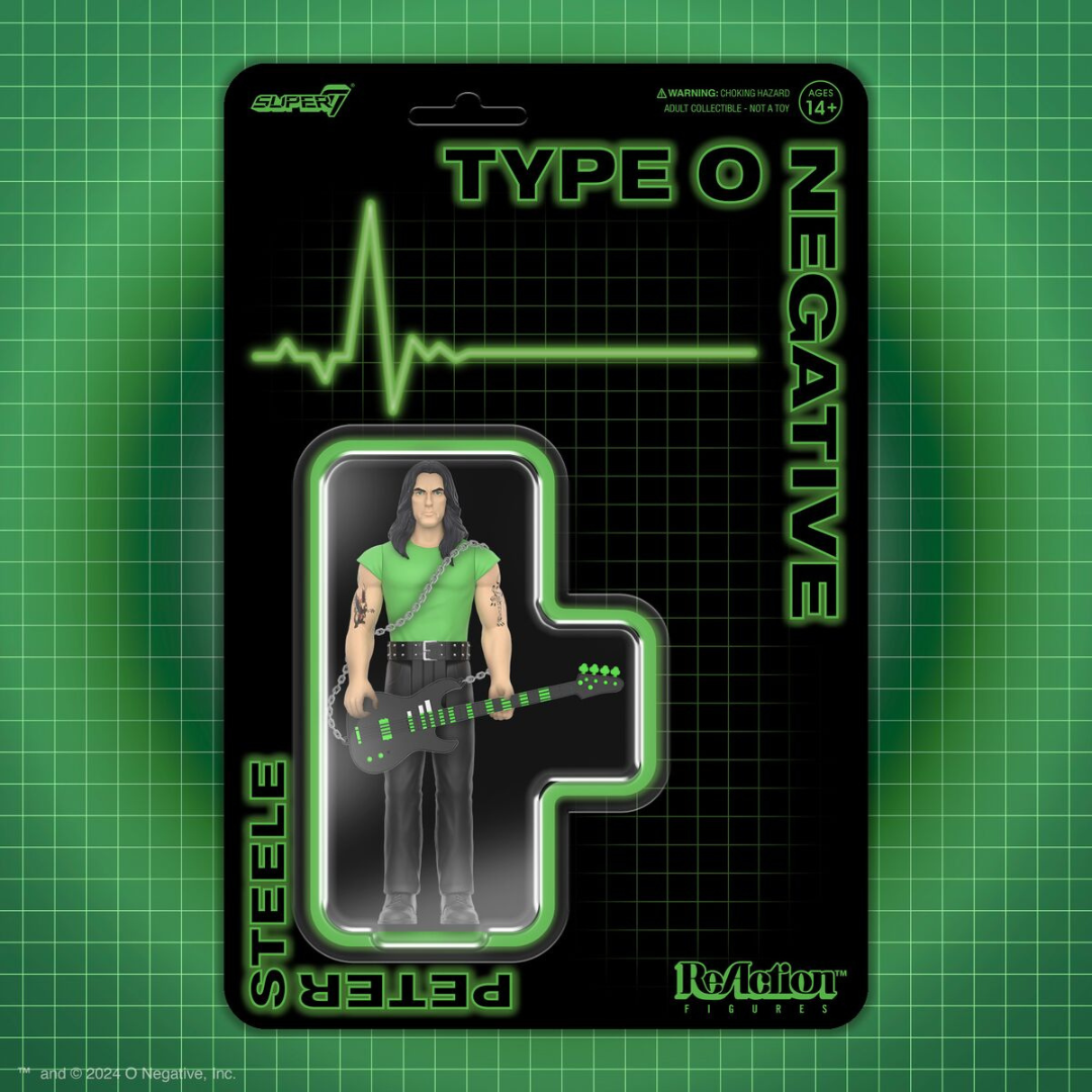 TYPE O NEGATIVE PETER STEELE REACTION FIGURE WAVE 01