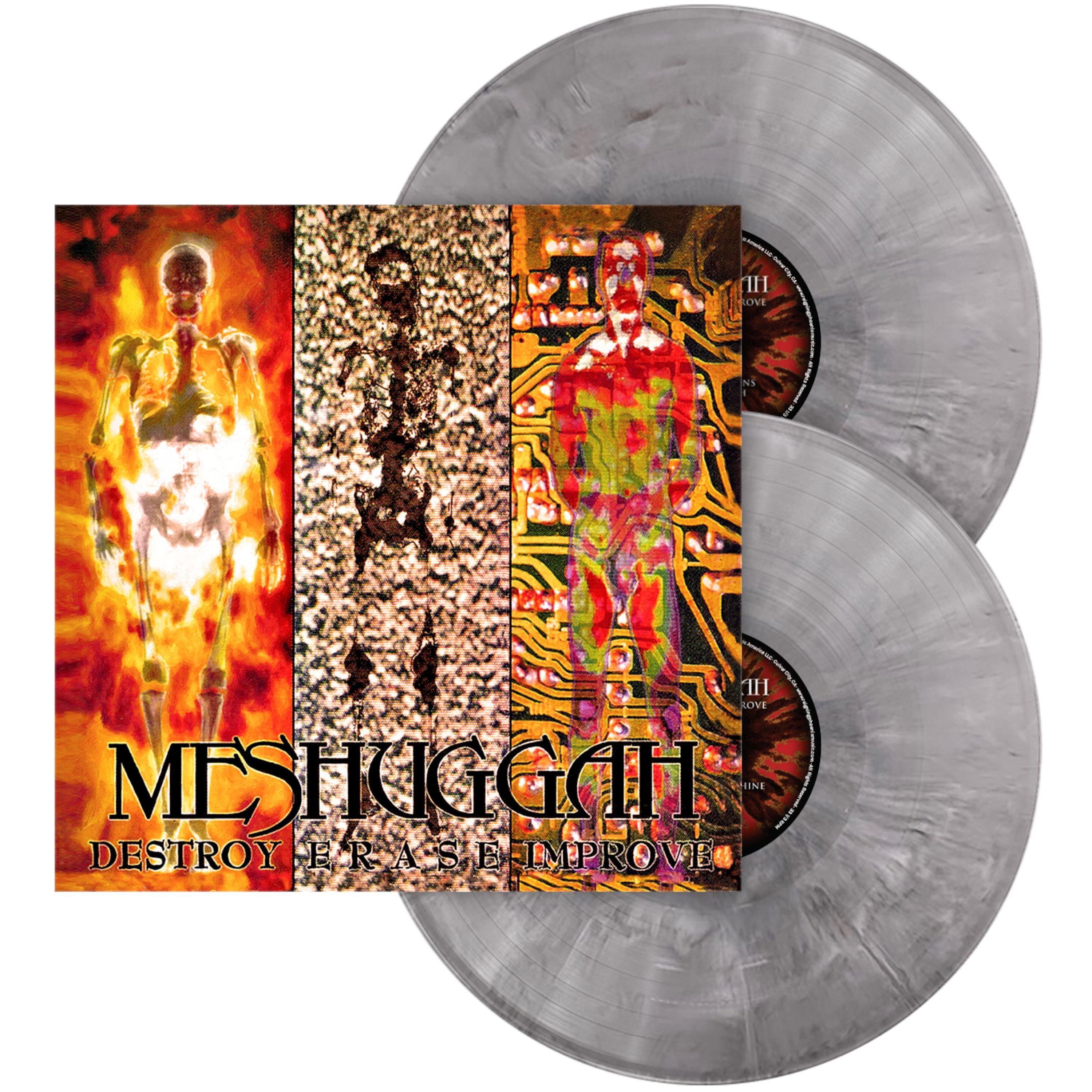 MESHUGGAH 'DESTROY ERASE IMPROVE' 2LP (30th Anniversary, Remastered, G