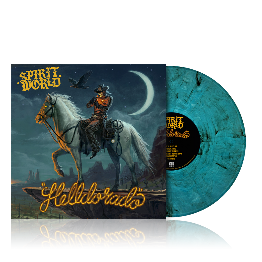 SPIRITWORLD 'HELLDORADO' LP (Sea Blue Smoke Vinyl)