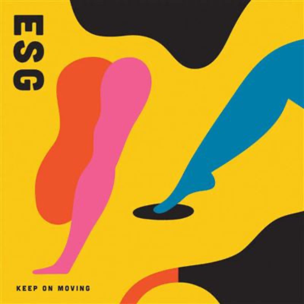 ESG Keep On Moving Indie Exclusive LP Neon Orange