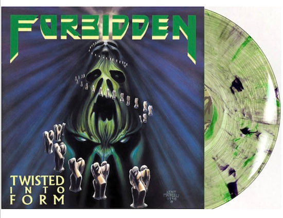 FORBIDDEN ‘TWISTED INTO FORM’ LP (Limited Edition — Only 250 Made, Spring Green & Canary Yellow Swirl Vinyl)