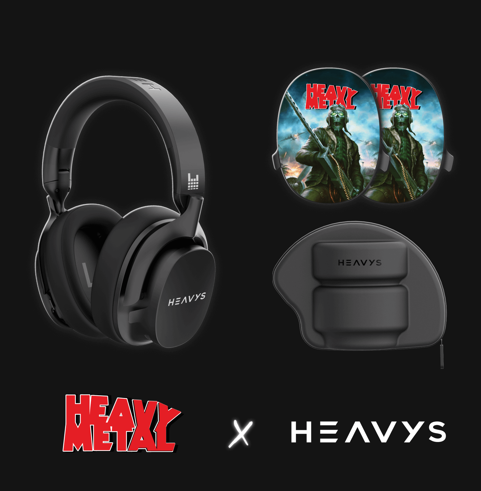 HEAVY METAL MAGAZINE - NELSON EDITION HEADPHONES