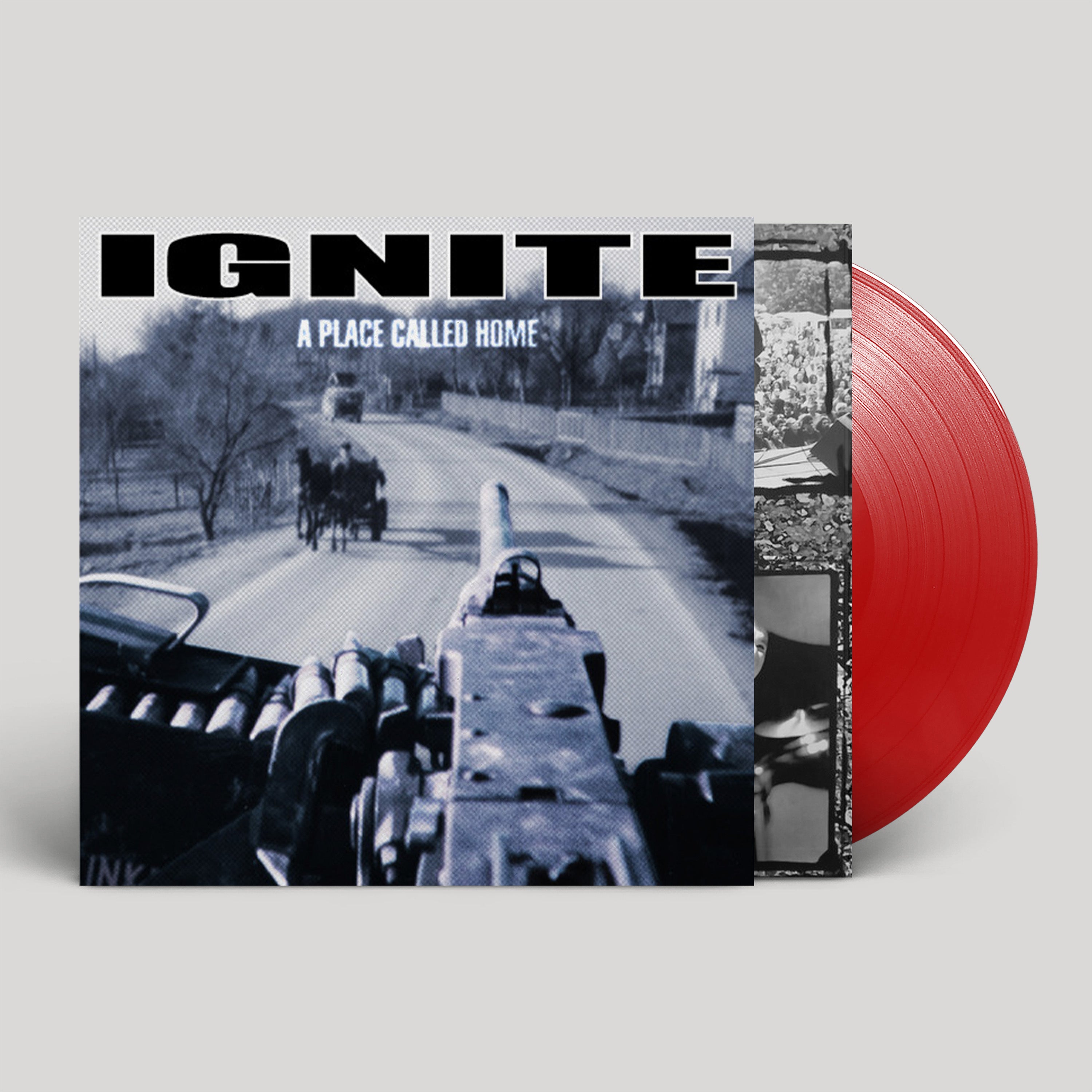 Ignite A Place Called Home LP 25th Anniversary Reissue Transparent Red