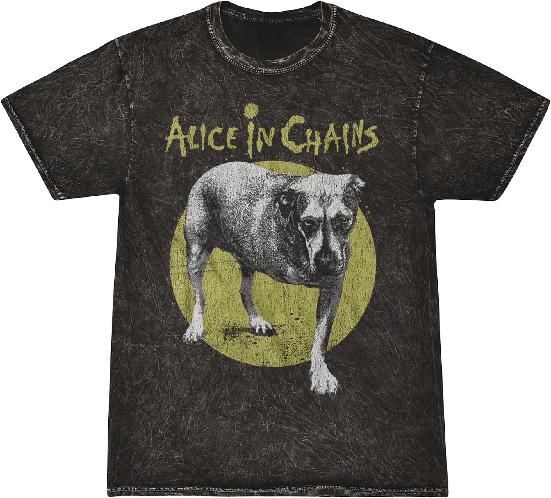ALICE IN CHAINS “THREE-LEGGED DOG” MINERAL WASH T-SHIRT