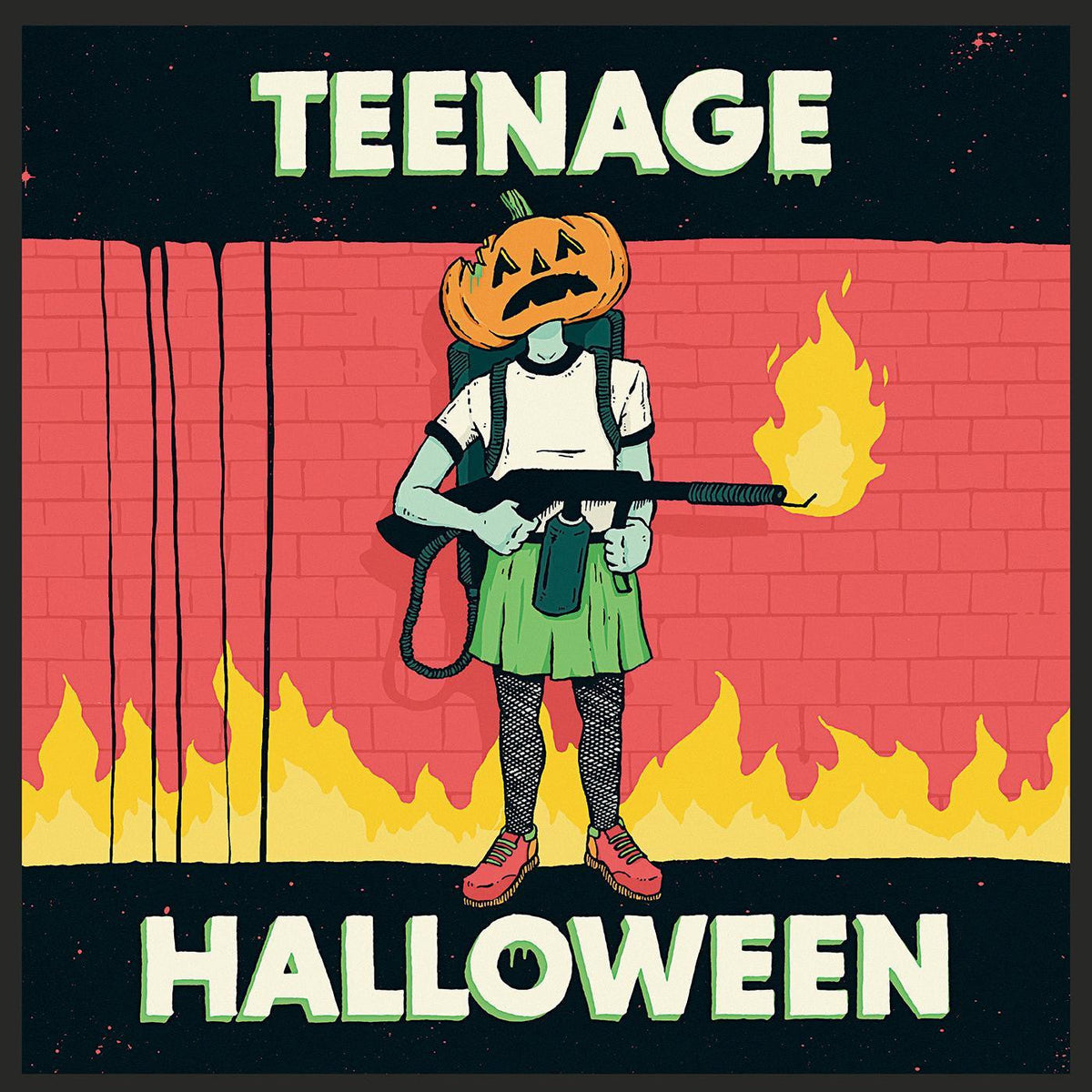 TEENAGE HALLOWEEN 'TEENAGE HALLOWEEN' LP ('Electric Smoke' Vinyl)