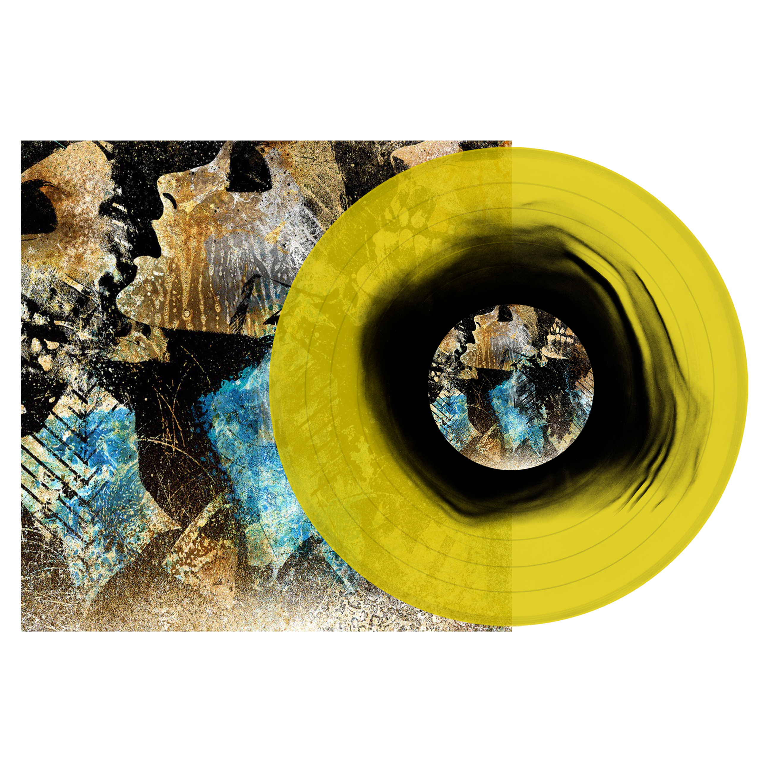 CONVERGE ‘AXE TO FALL’ LP (Limited Edition – Only 500 Made, Black In Yellow Vinyl)