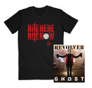 GHOST X REVOLVER BUNDLE - 2024 SUMMER ALT COVER ISSUE W/ RITE HERE RITE NOW FILM LOGO T-SHIRT