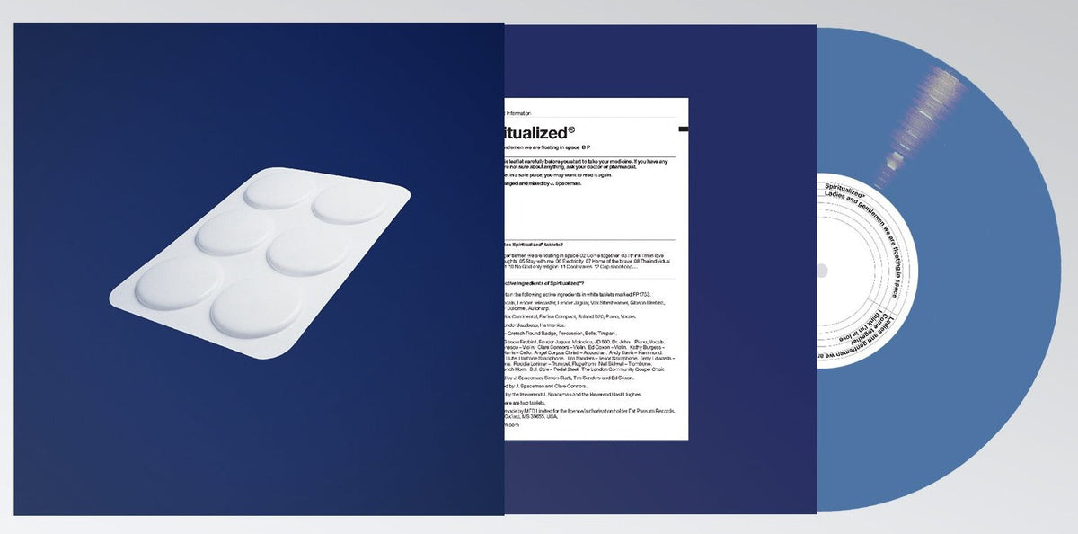 SPIRITUALIZED 'LADIES AND GENTLEMEN WE ARE FLOATING IN SPACE' 2LP (Blue Vinyl)