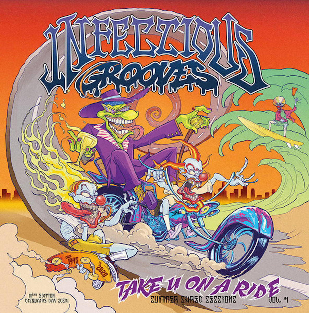 Infectious Grooves Take You On A Ride 12 EP