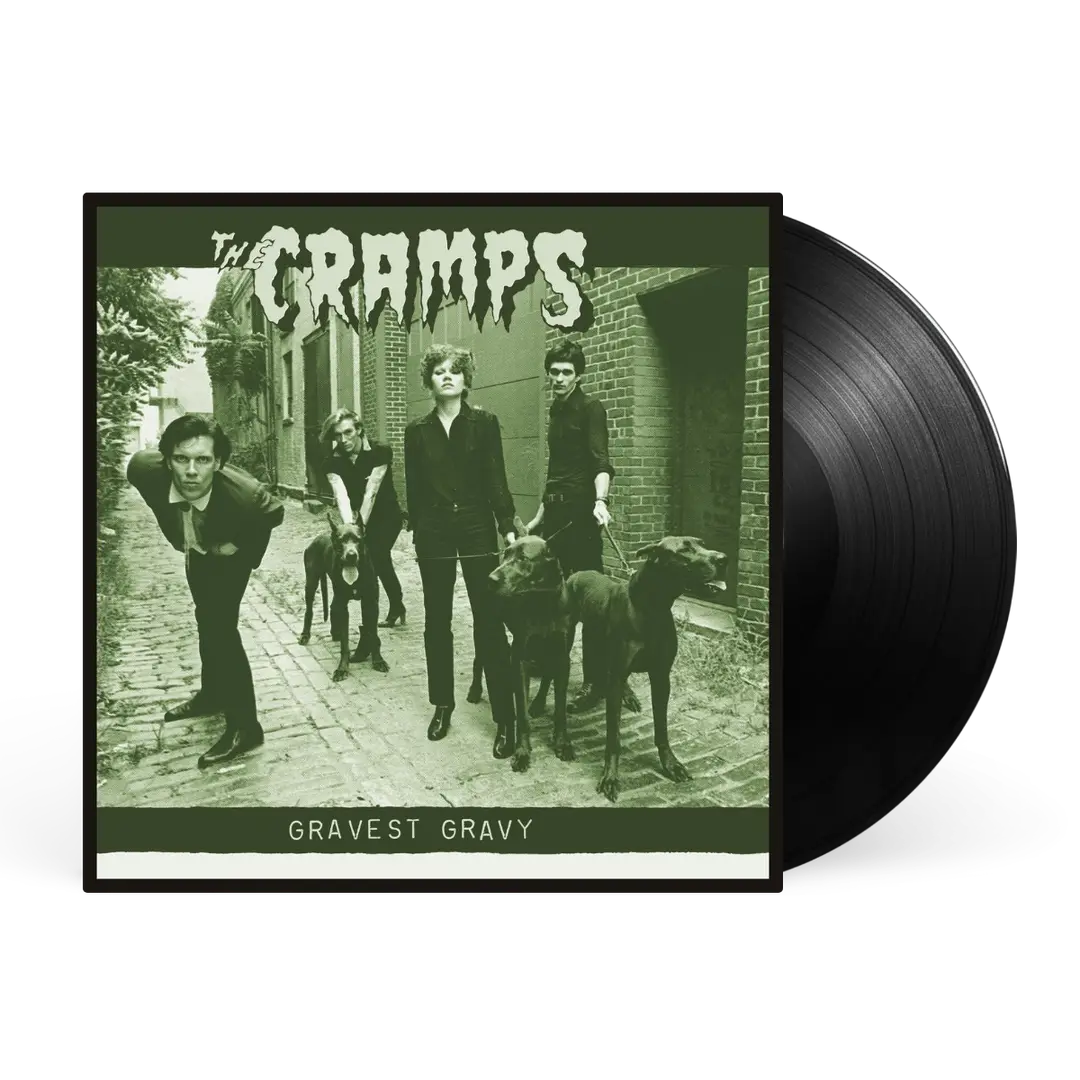 THE CRAMPS 'GRAVEST GRAVY' LP (Black Vinyl)