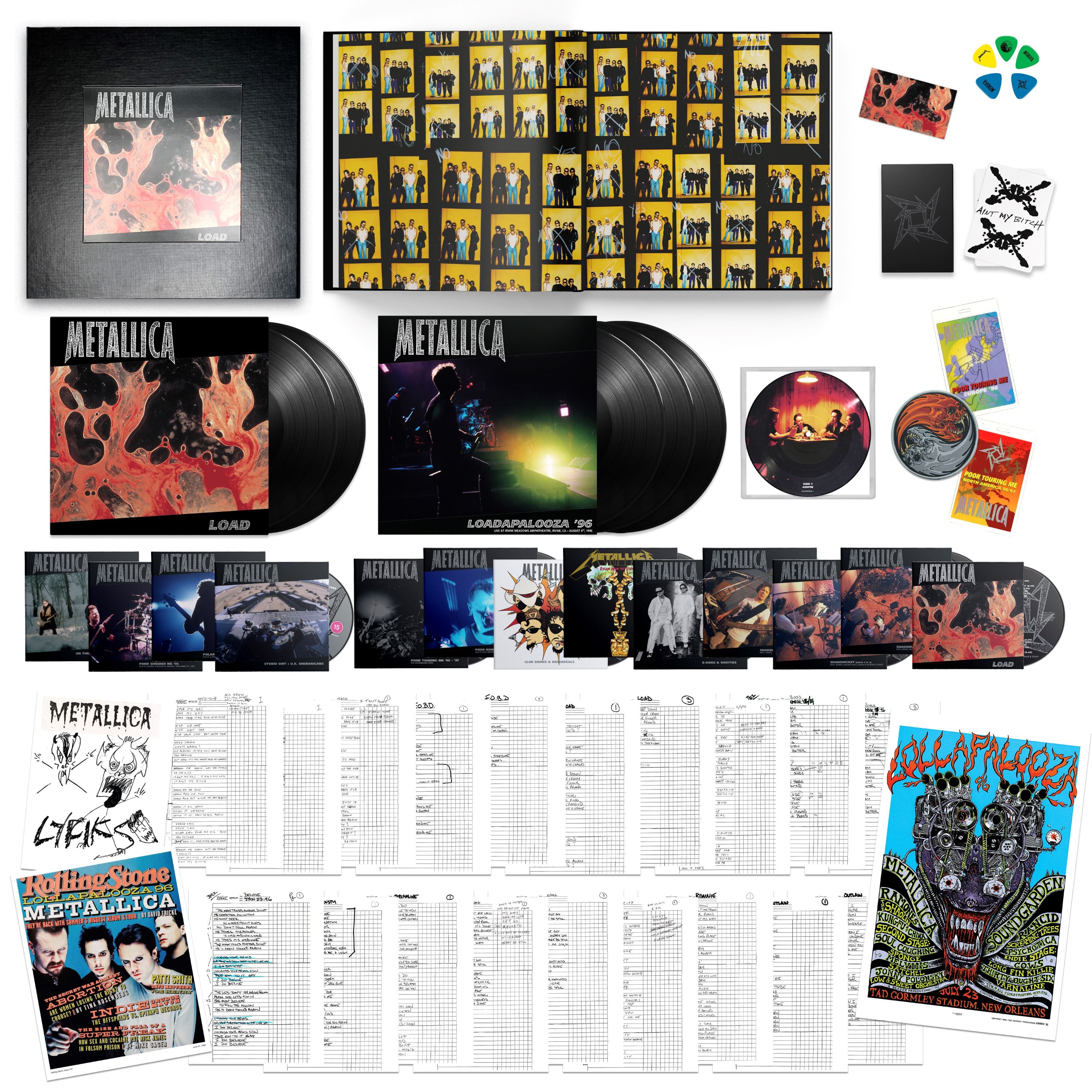 METALLICA 'LOAD' BOX SET (Deluxe)