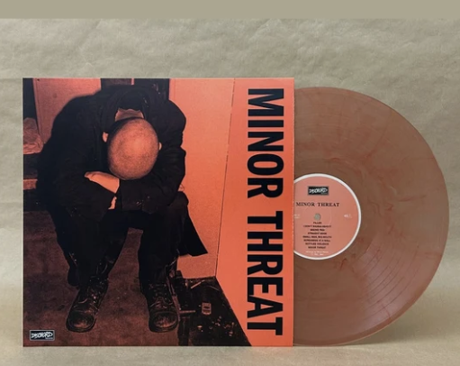 MINOR THREAT 'FIRST 2 7"s' (Self Titled) 12" EP (Salmon Vinyl)