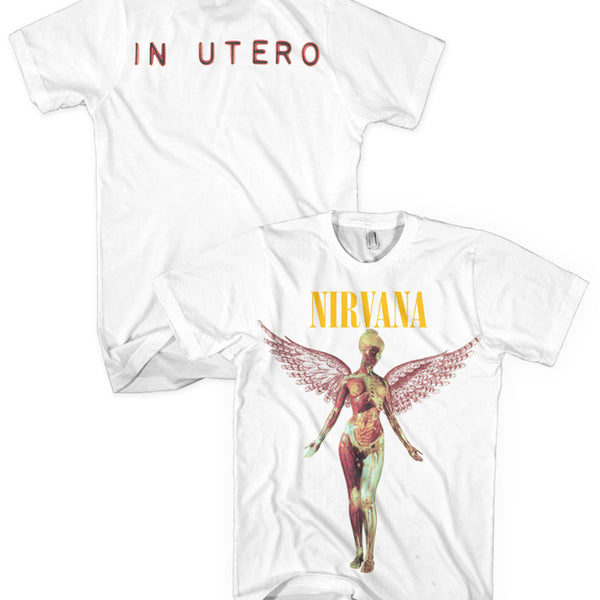NIRVANA 'IN UTERO' T-SHIRT