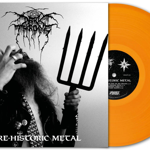 DARKTHRONE 'PRE-HISTORIC METAL' LP (Transparent Orange Vinyl)