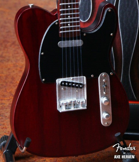 FENDER™ TELECASTER™ MINIATURE GUITAR REPLICA - ROSEWOOD FINISH - OFFICIALLY LICENSED