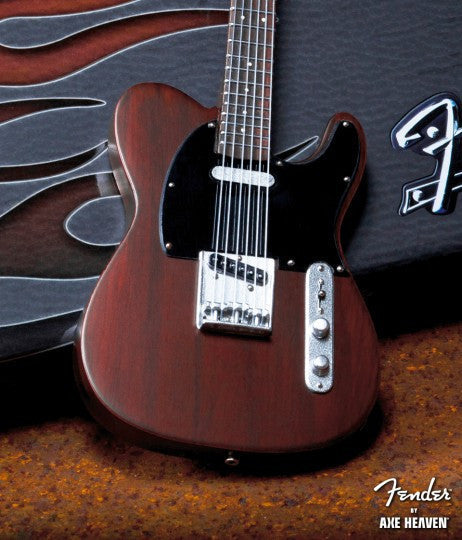 FENDER™ TELECASTER™ MINIATURE GUITAR REPLICA - ROSEWOOD FINISH - OFFICIALLY LICENSED