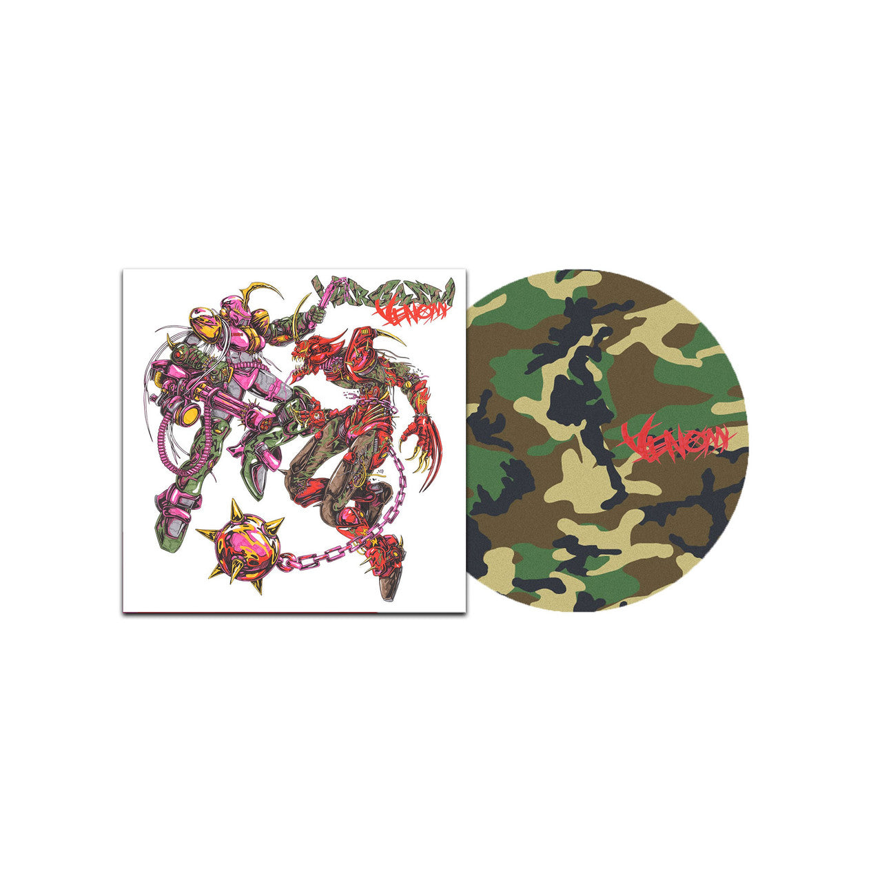 WARGASM (UK) 'VENOM' LP (Camouflage Picture Disc Vinyl)