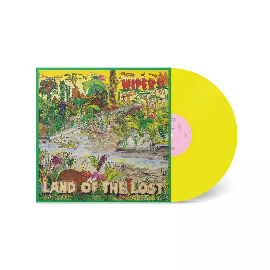 WIPERS 'LAND OF THE LOST' LP (Yellow Vinyl)