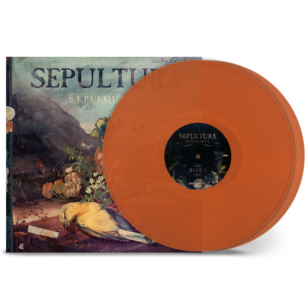 Sepultura Sepulquarta Orange 2LP Orange Gatefold Jacket