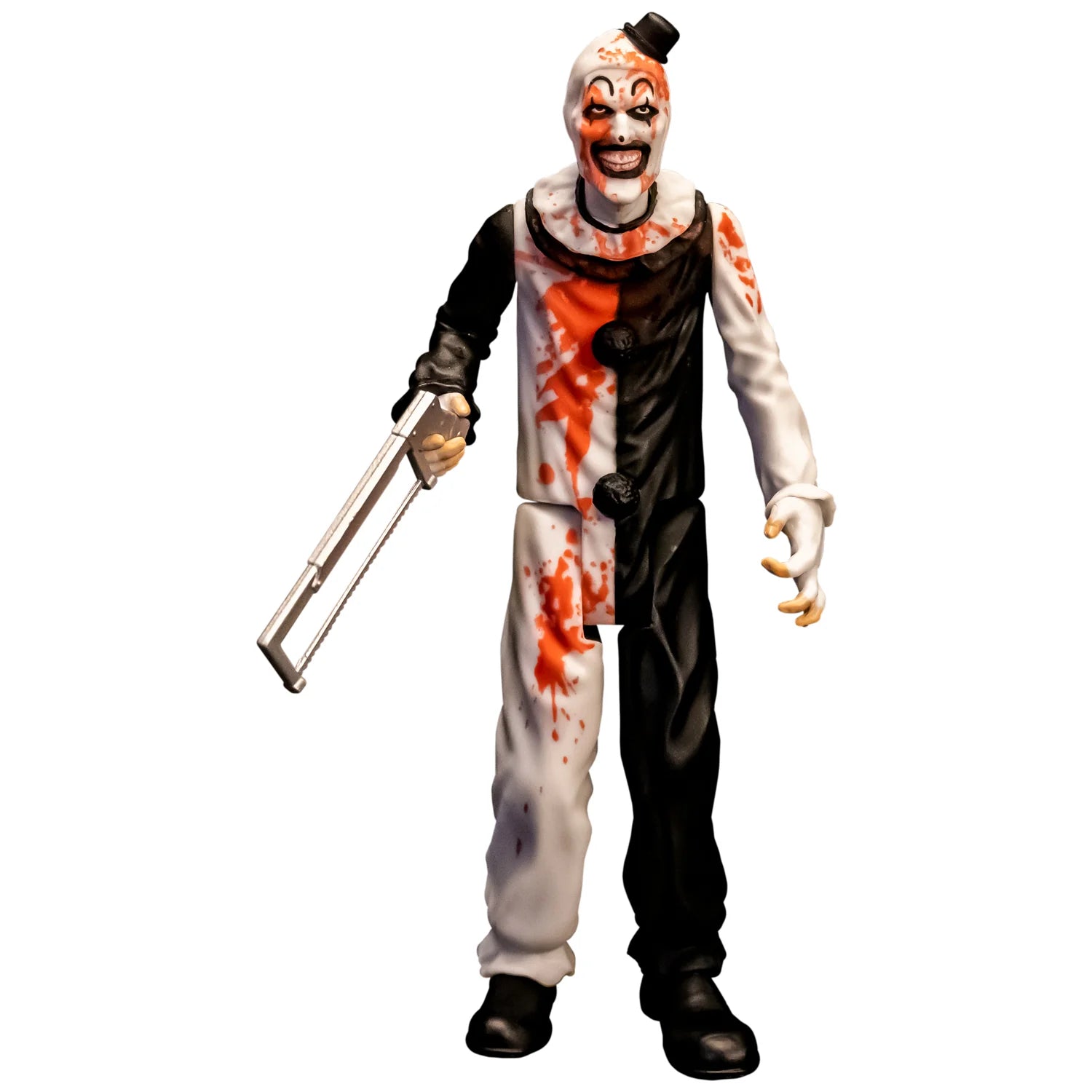 Terrifier Art The Clown 5 Inch Figure Full Body Bloody no Background