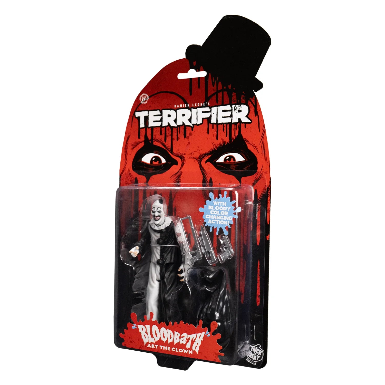 Terrifier Art The Clown 5 Inch Figure Packaging Side