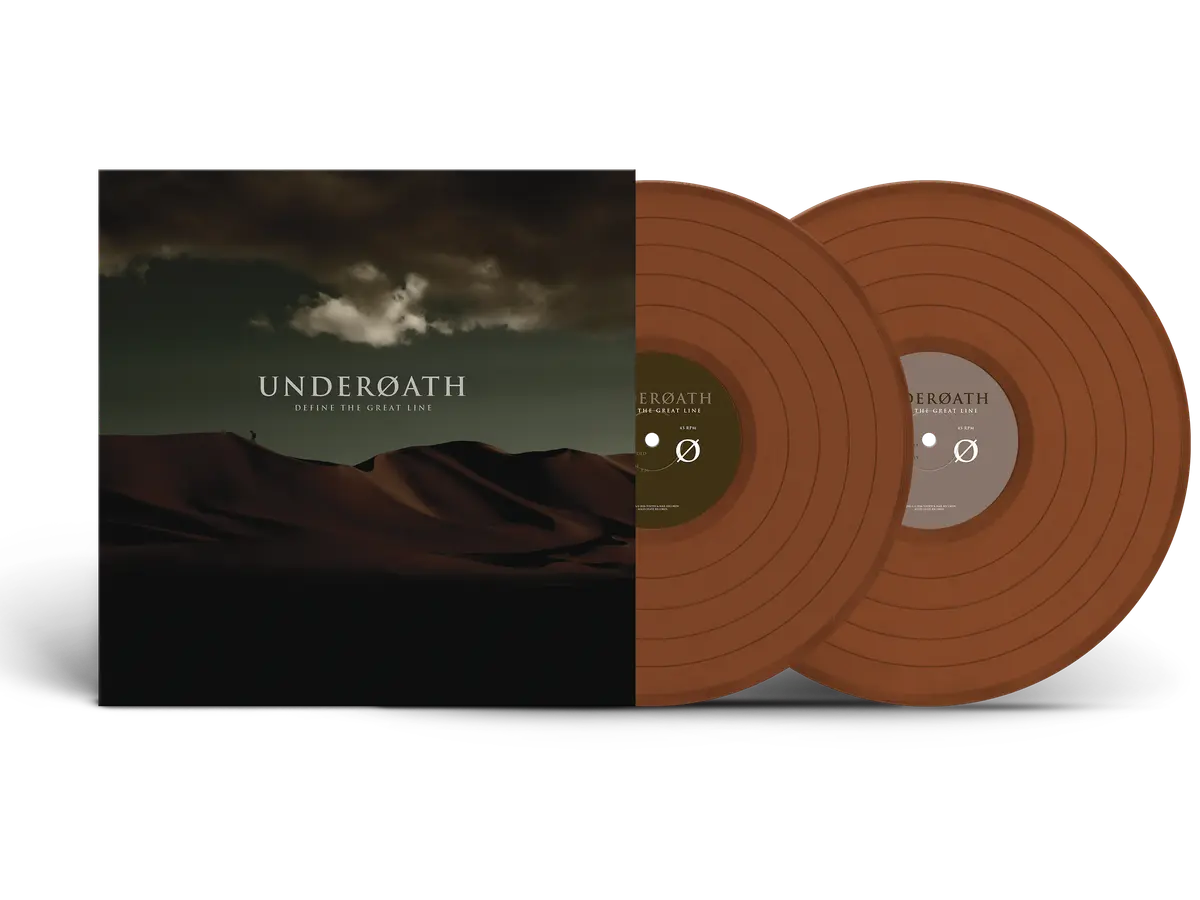 UNDEROATH 'DEFINE THE GREAT LINE' 2LP (Brown Vinyl)