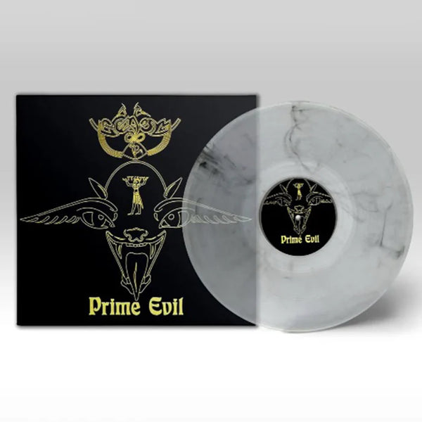 VENOM 'PRIME EVIL' LP (Import, Clear Black Marble Vinyl)