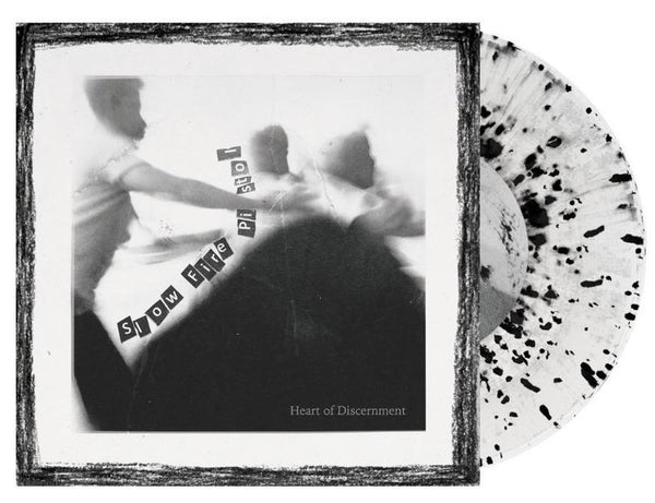 PORTRAYAL OF GUILT / SLOW FIRE PISTOL 'THE END OF MAN WILL BRING PEACE TO THIS EARTH' 7" (Clear & Black Splatter Vinyl)