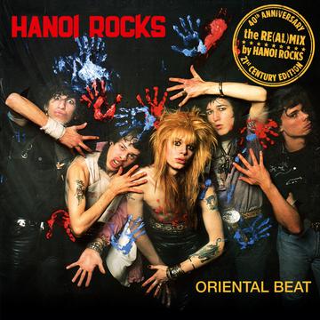 HANOI ROCKS 'ORIENTAL BEAT: 40TH ANNIVERSARY RE(AL)MIX' LP