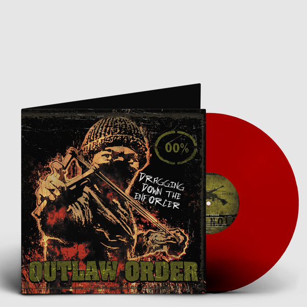 OUTLAW ORDER 'DRAGGING DOWN THE ENFORCER' RED LP